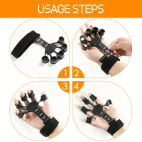 Finger Strengthener (2 piece with wrist strap)