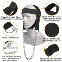 Head Harness for Neck Strength