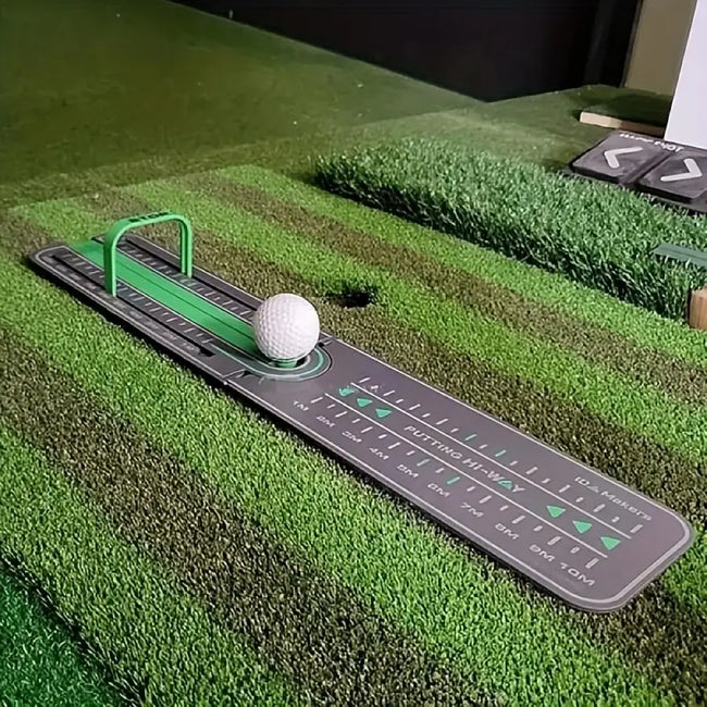 Golf Putting Alignment Rail