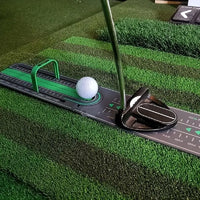 Golf Putting Alignment Rail