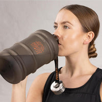 Phoenix Fitness Water Bottle - 2L Drinks Bottle with Leakproof Cap and Carry Strap