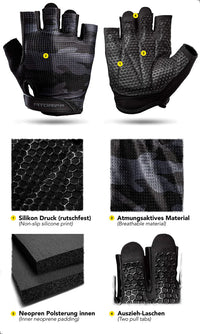 Fitgriff® Bodybuilding Gloves V3 - Women and Men