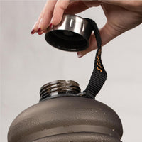Phoenix Fitness Water Bottle - 2L Drinks Bottle with Leakproof Cap and Carry Strap