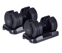 2-20kg Adjustable Dumbbells (Pair)