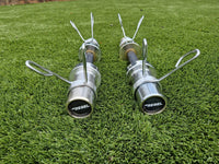 Rebel Olympic Dumbbell Handle Bar (Pair with Spring Collars)