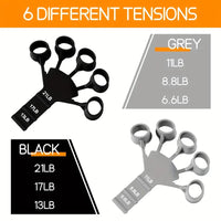 Finger Strengthener (2 piece with wrist strap)