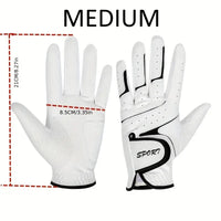 Golf Gloves  - Left Hand (For Right Handed Golfers)