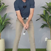 Retractable Golf Swing Training Aid