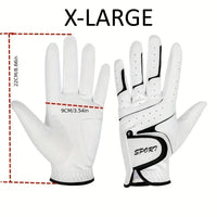Golf Gloves  - Left Hand (For Right Handed Golfers)