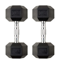 27.5kg Hex Dumbbell Pair
