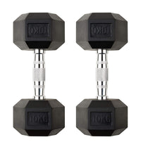 10kg Hex Dumbbell Pair