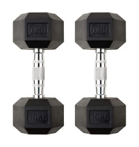 17.5kg Hex Dumbbell Pair