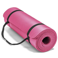 NBR Yoga Mat with Carry Strap