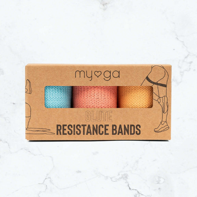 Myga Glute Resistance Bands, Set of 3