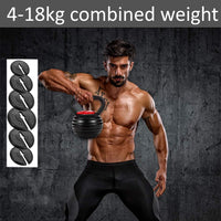 Adjustable Kettlebell - 5-18kg (Pre-Order May 23rd) freeshipping - Fitness Equipment Dublin