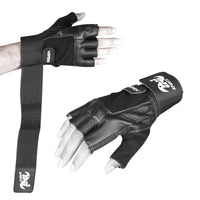 INI Gym Leather Gloves Black