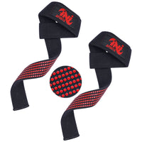 24 Inch Padded Weight Lifting Gel Straps (Pair)