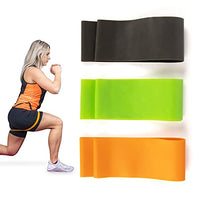 Set of 3 Circle Stretch Bands for Exercise