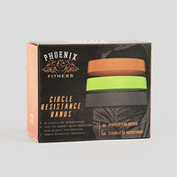 Set of 3 Circle Stretch Bands for Exercise