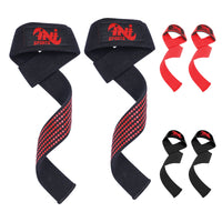 24 Inch Padded Weight Lifting Gel Straps (Pair)