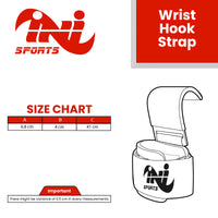 Weight Lifting Hooks (Pair)