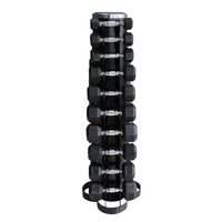 Hex Dumbbells 1-10kg with Storage Tower (Pre Order for August 30th)