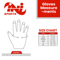 INI Gym Leather Gloves Black