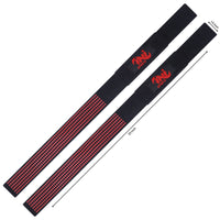 24 Inch Padded Weight Lifting Gel Straps (Pair)