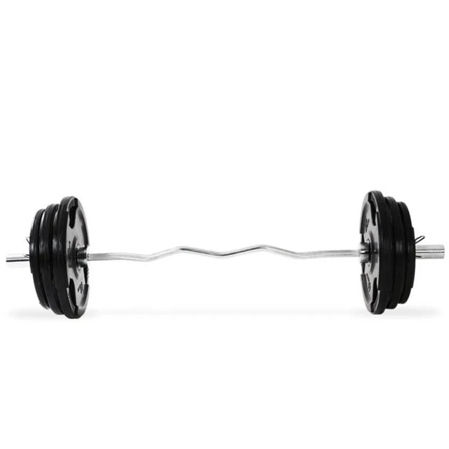 EZ Curl Bar set (2.5kg and 5kg trigrip plates) (Pre Order for May 23rd) freeshipping - Fitness Equipment Dublin