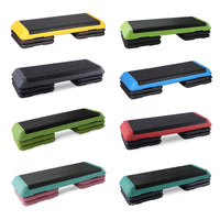 Commercial Aerobic Step with 4 Adjustable Risers | 110cm