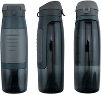 Water bottle with Storage Compartment | 25oz