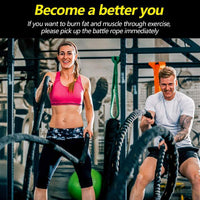 Battle Rope - 30ft - with Anchor