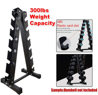 6 Tier Dumbbell Storage A Frame