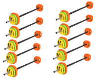 10 X Body Pump Barbell Sets 20kg