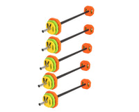 5 X Body Pump Barbell Sets 20kg