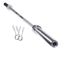 Olympic Barbell Set - 100kg Colour Plates with 7ft Barbell