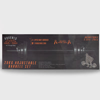 20kg Adjustable Barbell Set