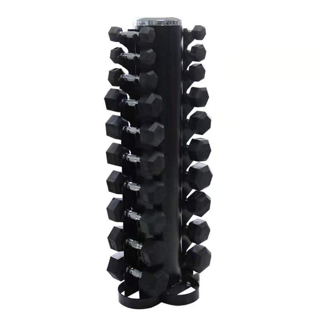 Hex Dumbbells 1-10kg with Storage Tower (Pre Order for August 30th)
