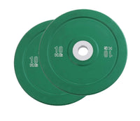 Green Colour Bumper Plates