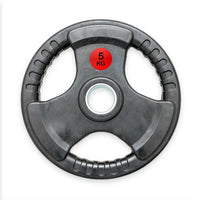 5kg Olympic Rubber Trigrip Weight Plate (2 inch 50mm)