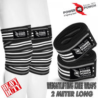 Knee Wraps - 2 metre (Pair) freeshipping - Fitness Equipment Dublin