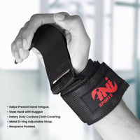 Weight Lifting Hooks (Pair)