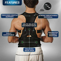 Back Posture Corrector Belt Brace  - Men / Women