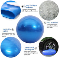 Anti Burst Gym Ball with Pump freeshipping - Fitness Equipment Dublin